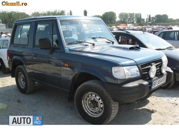 hyundai galloper 2000. foto mare