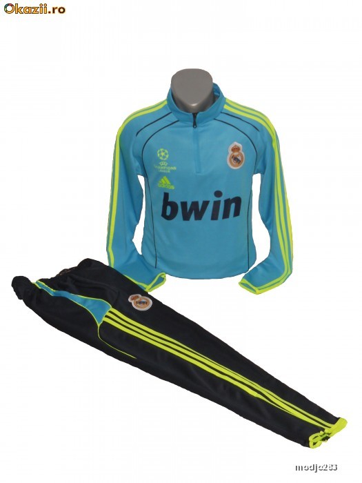 TRENING ADIDAS CU PANTALONI CONICI REAL MADRID (ADIDAS ADIDASI) foto mare
