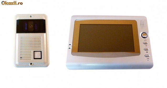 Set Videointerfon Color cu Ecran TFT-LCD 7 foto mare