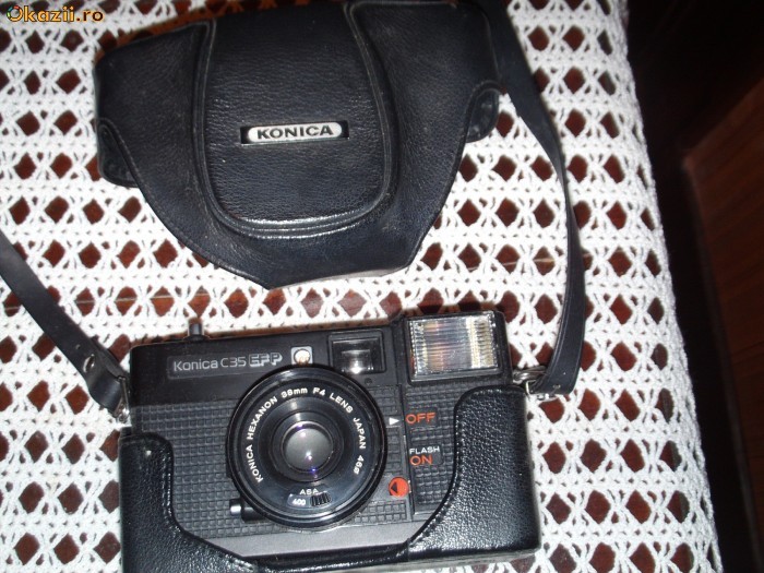 -Y- APARAT FOTO DE COLECTIE KONICA C35 EFP foto mare