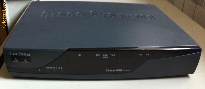 ROUTER CISCO 800 SERIES (878) SEC K9 foto mare
