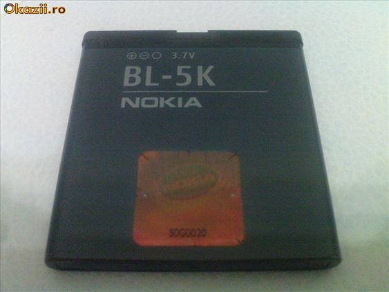 Baterie / Acumulator Nokia BL-5K Li-Ion 1200mA Compatibil cu Nokia: C7, N85, N86 8MP foto mare