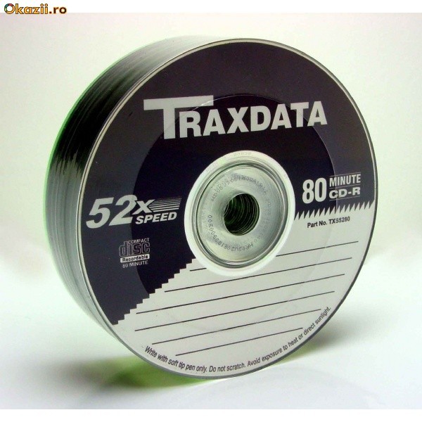 CD blank TRAXDATA foto mare