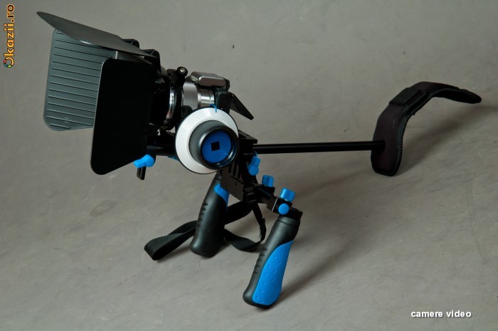 Super oferta: DSLR RIG + Follow focus si Matte box+franch flags NOU NOUTZ foto mare