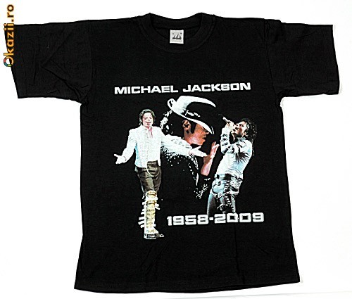 Tricou Michael Jackson -  In Memoriam  (ID1222) foto mare