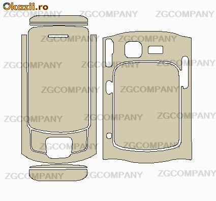 SAMSUNG C6112 ,  Folie Skinz ,profesionala,protectie,invizibila,full body,carcasa,ecran,laterale,spate,folie telefon,tableta foto mare