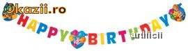 Banner litere 'HAPPY BIRTHDAY' WINNIE foto mare