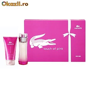 Lacoste Touch of Pink set Set 90+150 pentru femei foto mare