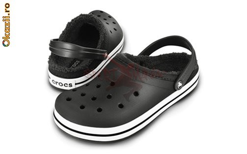 Crocband Mammoth unisex black (110) foto mare