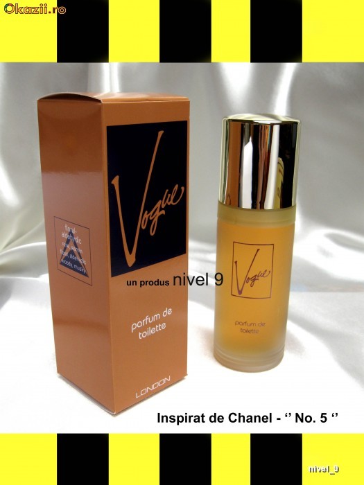 VOGUE - PARFUMERIA LONDONEZA - nivel 9 - Parfum Femei Doamne Original Milton lloyd Anglia inspirat de chanel no5 no 5 Produs de Calitate Superioara foto mare