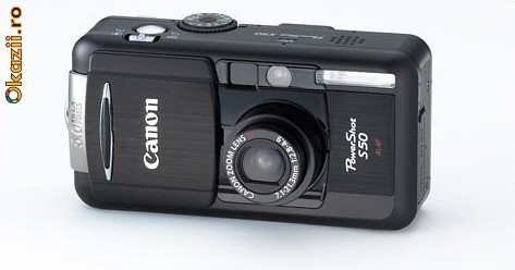 Canon PowerShot S50 IMPECABIL! Aparat foto digital. Avantajele unei camere profesionale la dimensiuni compacte foto mare