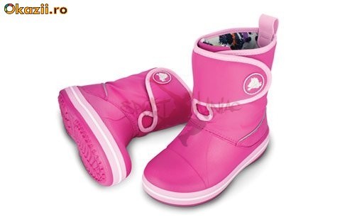 Crocs Crocband gust boot kids fuchsia (135X) foto mare