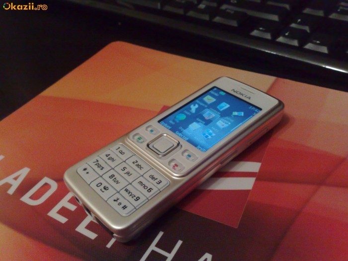 Nokia 6300 alb foto mare