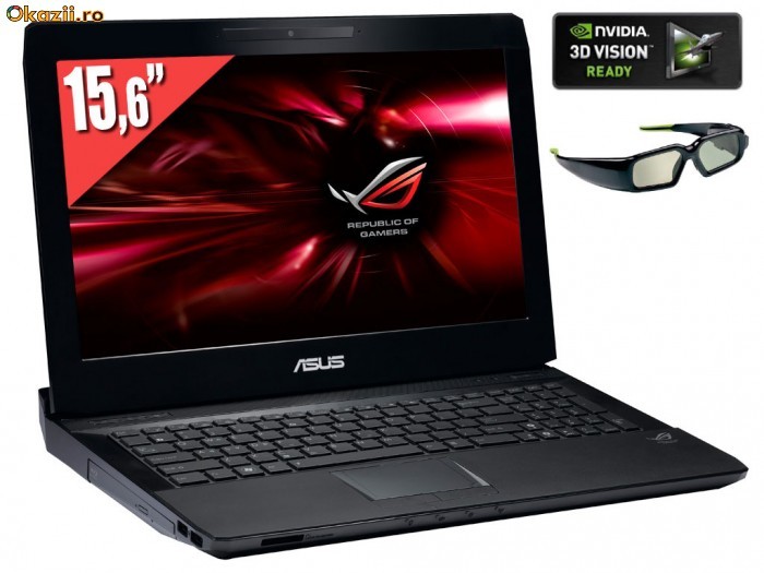 ASUS G53 JW  HD/3D + Ochelari 3D Impecabil Urgent ! foto mare