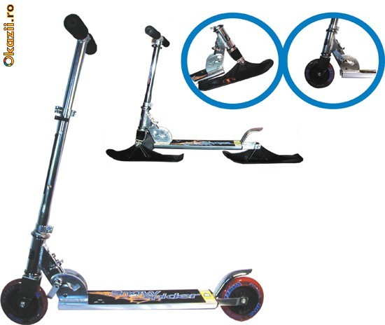 Trotineta Snow Spider 2 in1 foto mare
