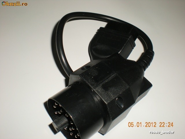 ADAPTOR BMW 20 PINI BMW COMPATIBIL CU ORICE INTERFATA DE DIAGNOZA BMW foto mare