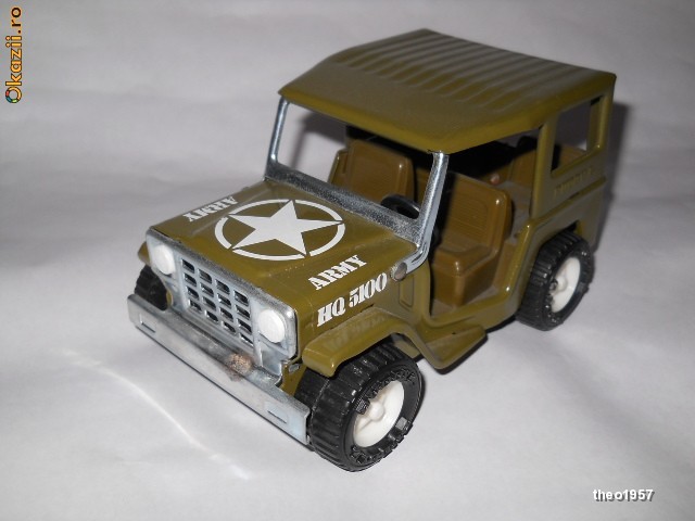 Jeep din tabla,produs BUDDY L,Made in Japan! foto mare