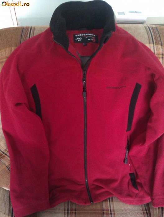 VAND BLUZA SOFT SHELL SWEDEMOUNT,MARIMEA L,MEMBRANA SWE-TEX,IMPERMEABILA ,20000 mm(LAYER 3) foto mare