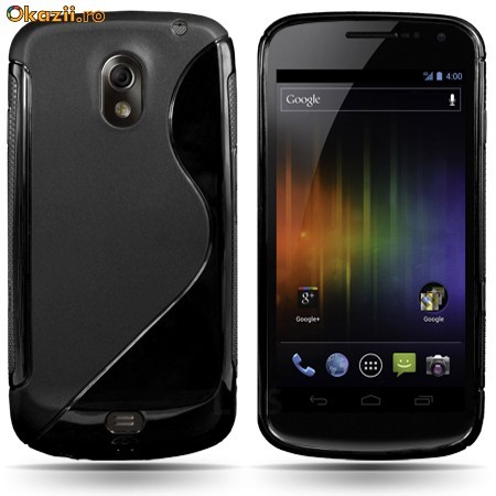 Husa gel wave Samsung Galaxy Nexus i9250 + folie ecran foto mare