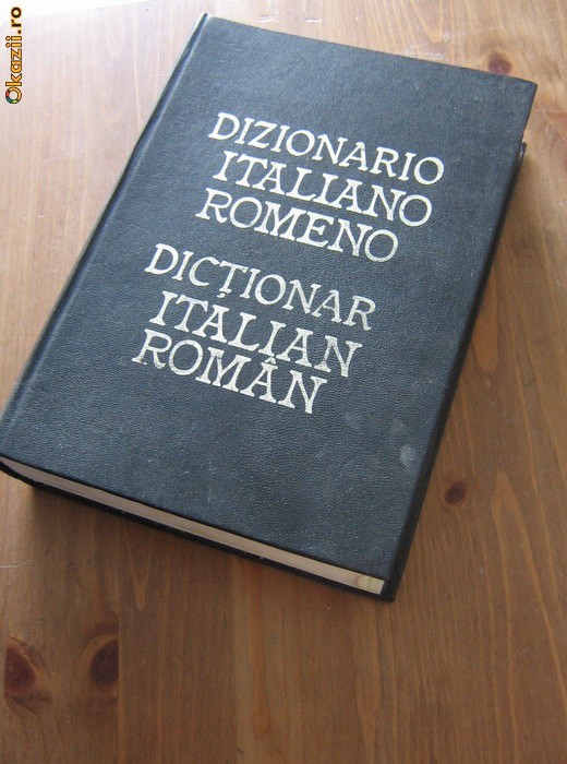 Alexandru Balaci - Dictionar Italian-Roman (format mare) foto mare