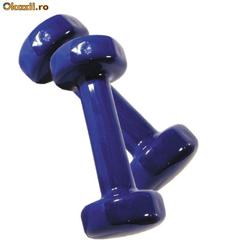 Gantere de vinil 2x1kg Set foto mare