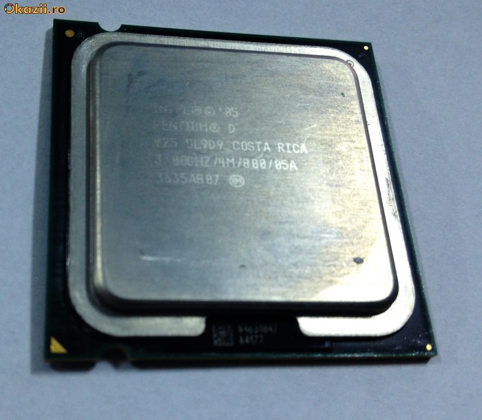 PROCESOR Intel&reg; Pentium&reg; D Processor 925 (4M Cache, 3.00 GHz, 800 MHz FSB) foto mare