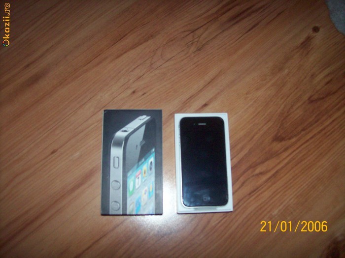 IPHONE4 32 GB NEVERLOCK NOU foto mare