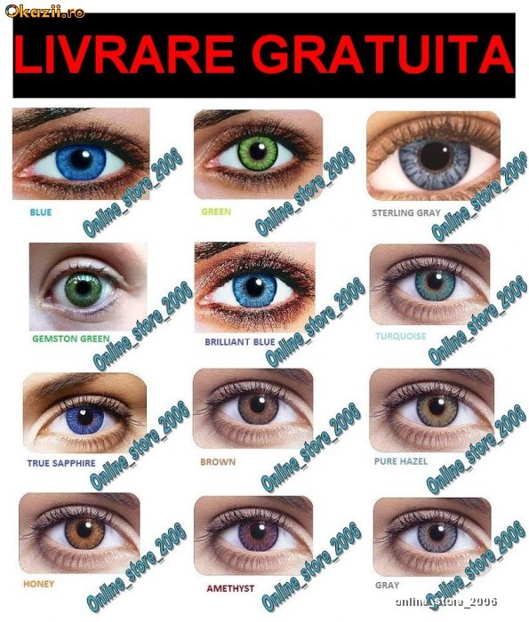 LENTILE DE CONTACT Freshlook Ciba Vision.MEGA OFERTA DE PRET. TRANSPORT GRATUIT foto mare