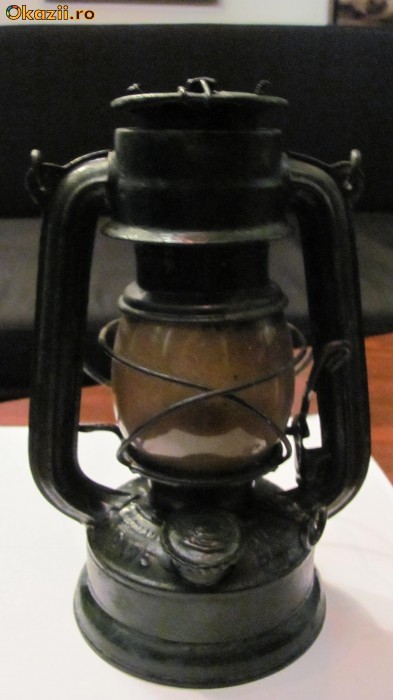 CY - Lampa gaz / petrol, anii '60, made in Germany (Germania) foto mare
