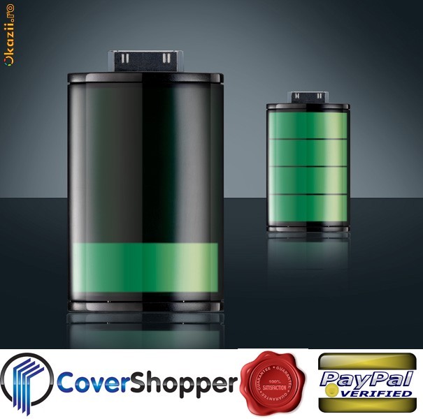 Baterie Externa Iphone Ipod   ICON  External Backup Battery 1900 MH Usb Iphone Car Charger 4 4G 4S 3G 3GS Itouch Ipod touch foto mare