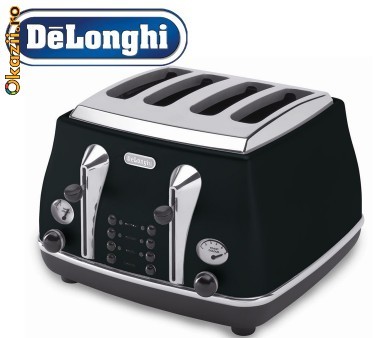 toaster 4 felii delonghi nou foto mare