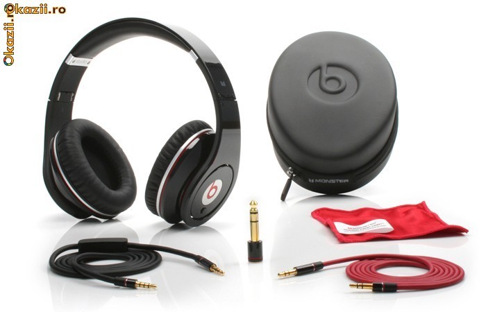 CEL MAI MIC PRET OKAZIE UNICA,Casti Monster Beats by Dr. Dre Studio Negre Profesionale,noi sigilate. foto mare