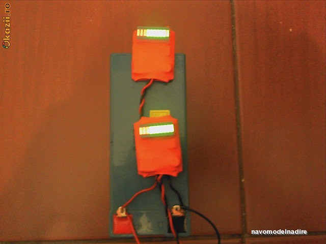 Indicator nivel baterie navomodele plantat foto mare