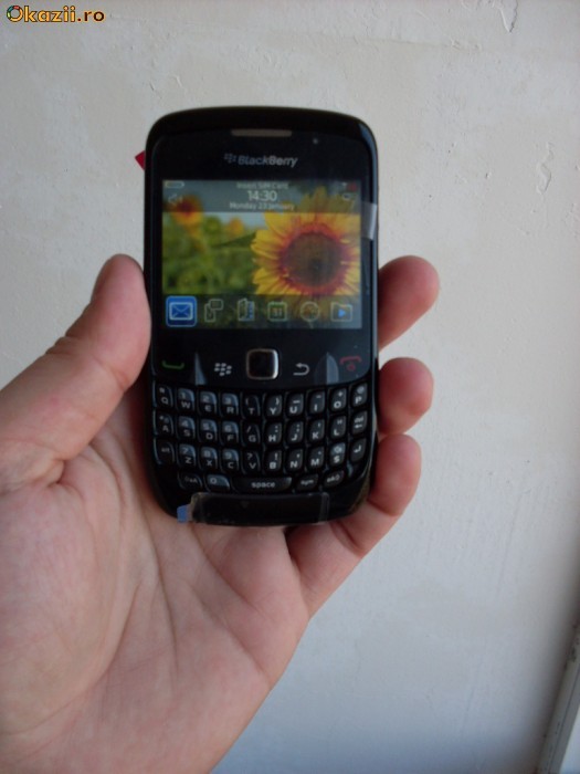 VAND BLACKBERRY 8520 BLACK NOU!! foto mare