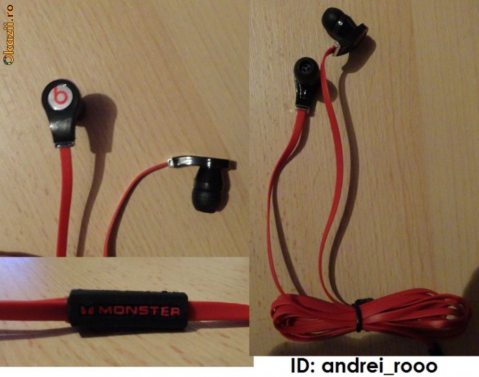 Casti Beats tour In-Ear by Dr. Dre REPLICI - CEL MAI MIC PRET foto mare