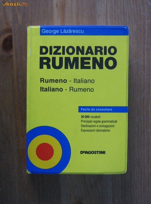 George Lazarescu - Dictionar Roman - Italian / Italian - Roman foto mare