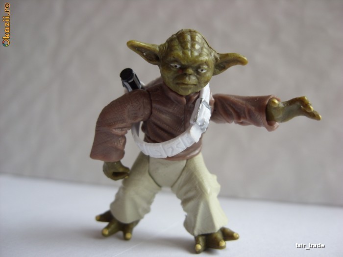 Star Wars - minifigurina Yoda,personaj din Razboiul Stelelor foto mare