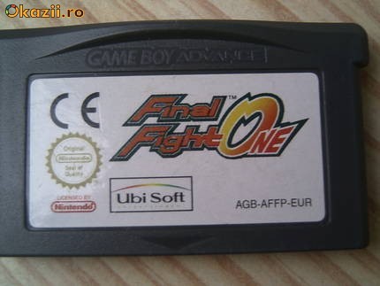 Joc  Game Boy Adv. - Final Fight One foto mare