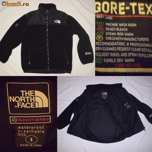 POLAR THE NORTH FACE WINDSTOPER-iarna ski schi munte trekking hiking outdoor foto mare