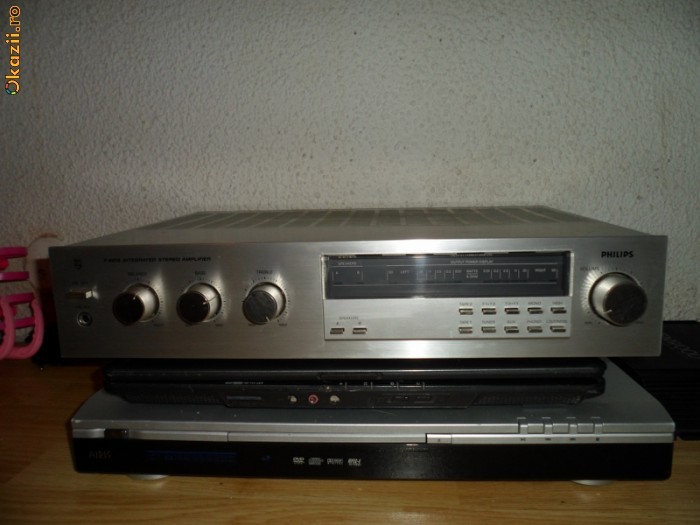 amplificator vintage PHILIPS model F4213 foto mare