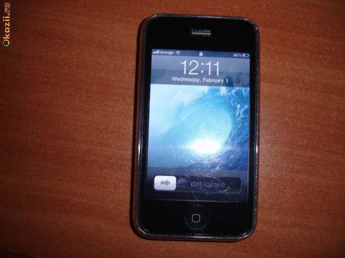 Apple iPhone 3GS 32GB White Neverlock foto mare