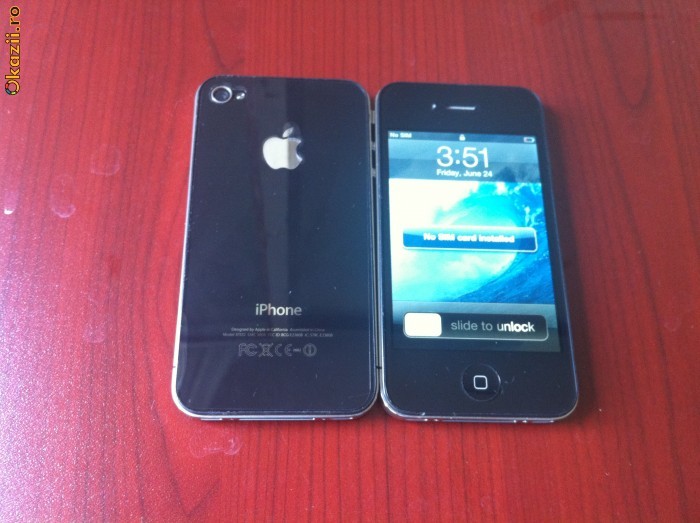 IPHONE 4 NEVERLOCKED IMPECABIL...PE STOC SI 4S foto mare