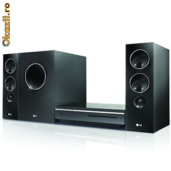 Home Cinema 300w + dvd 80 gb+ hdmi Lg J10 HD foto mare