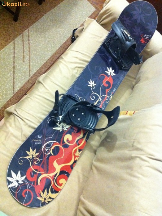 Placa snowboard cu legaturi (stare: nefolosita) foto mare