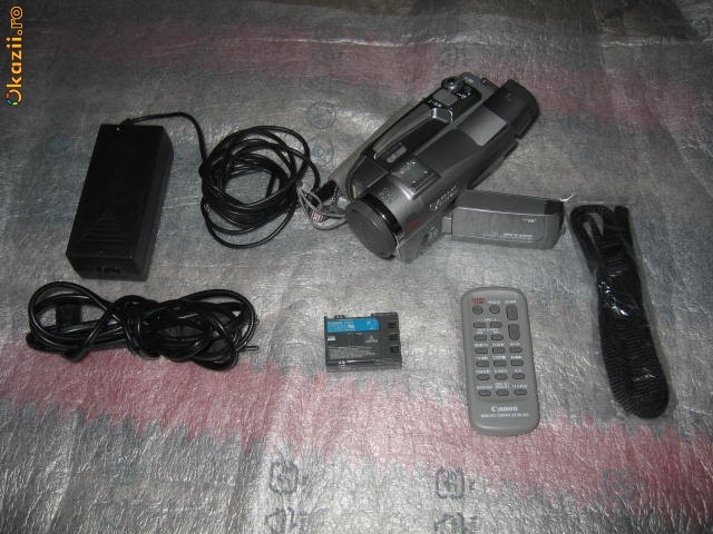 CAMERA VIDEO MODEL CANON MVX350i foto mare