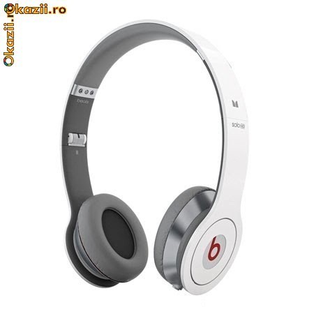CEL MAI MIC PRET OKAZIE UNICA,Casti Monster Beats by Dr. Dre SOLO HD Albe Profesionale,noi sigilate. foto mare
