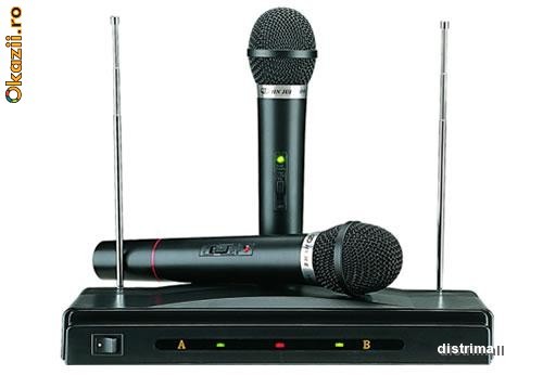 Set microfoane wireless AT-306 foto mare