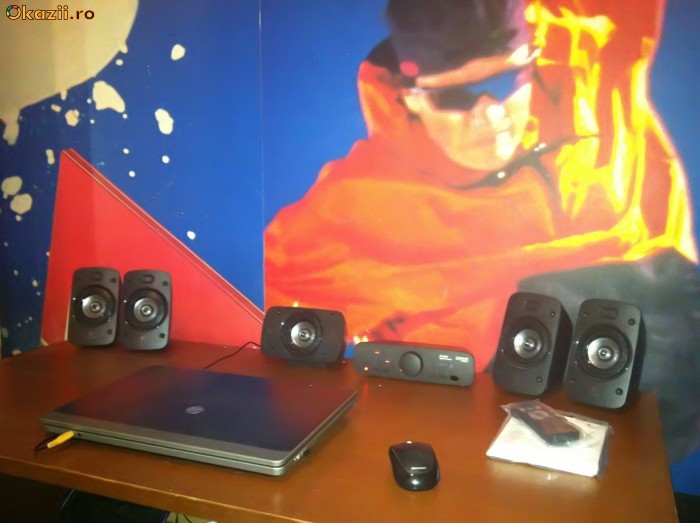 VAND URGENT - Logitech Z906 - VAND SISTEM COMPLET CU TOATE ACCESORIILE foto mare