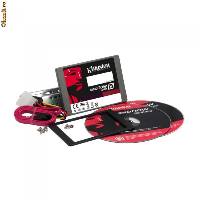 SSD Kingston V200, 64GB,SV200S3D7/64G foto mare