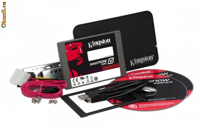 SSD Kingston V200, 64GB foto mare